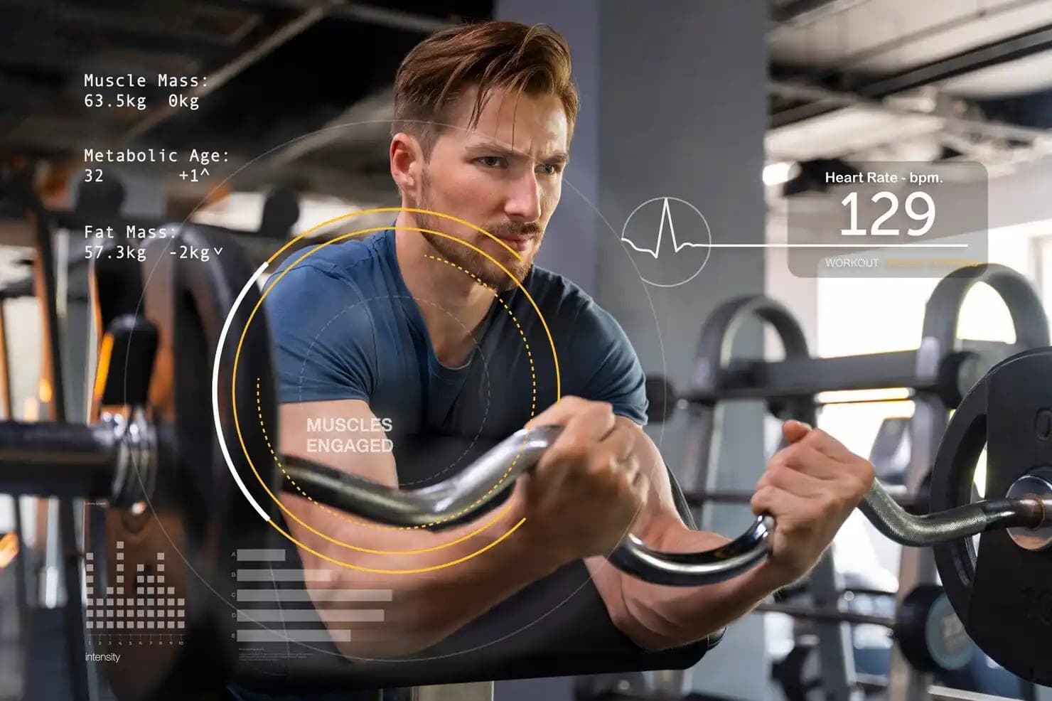 Gym management software dashboard with membership and attendance tracking in Pakistan